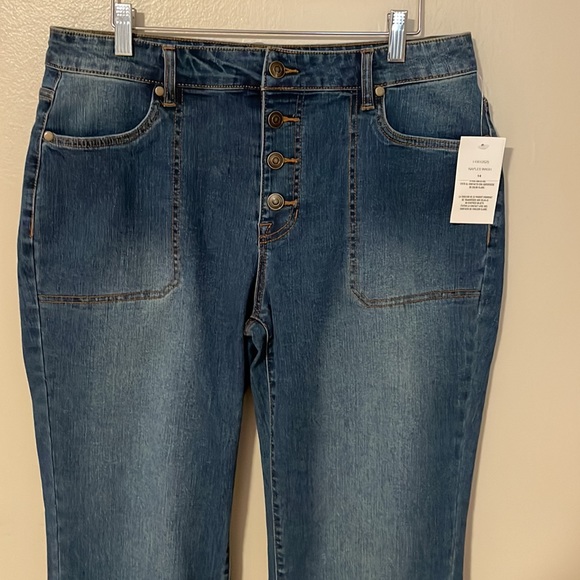 NWT Daily Thread Jeans. Size 14 - Picture 2 of 10